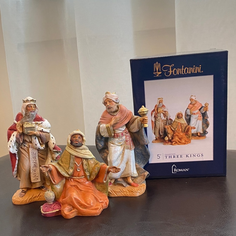 Fontanini Three Kings Figurine Set 5”